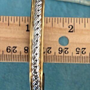 Vintage 24K Electroplated Copper Bracelet with Strong Magnets Size S/M